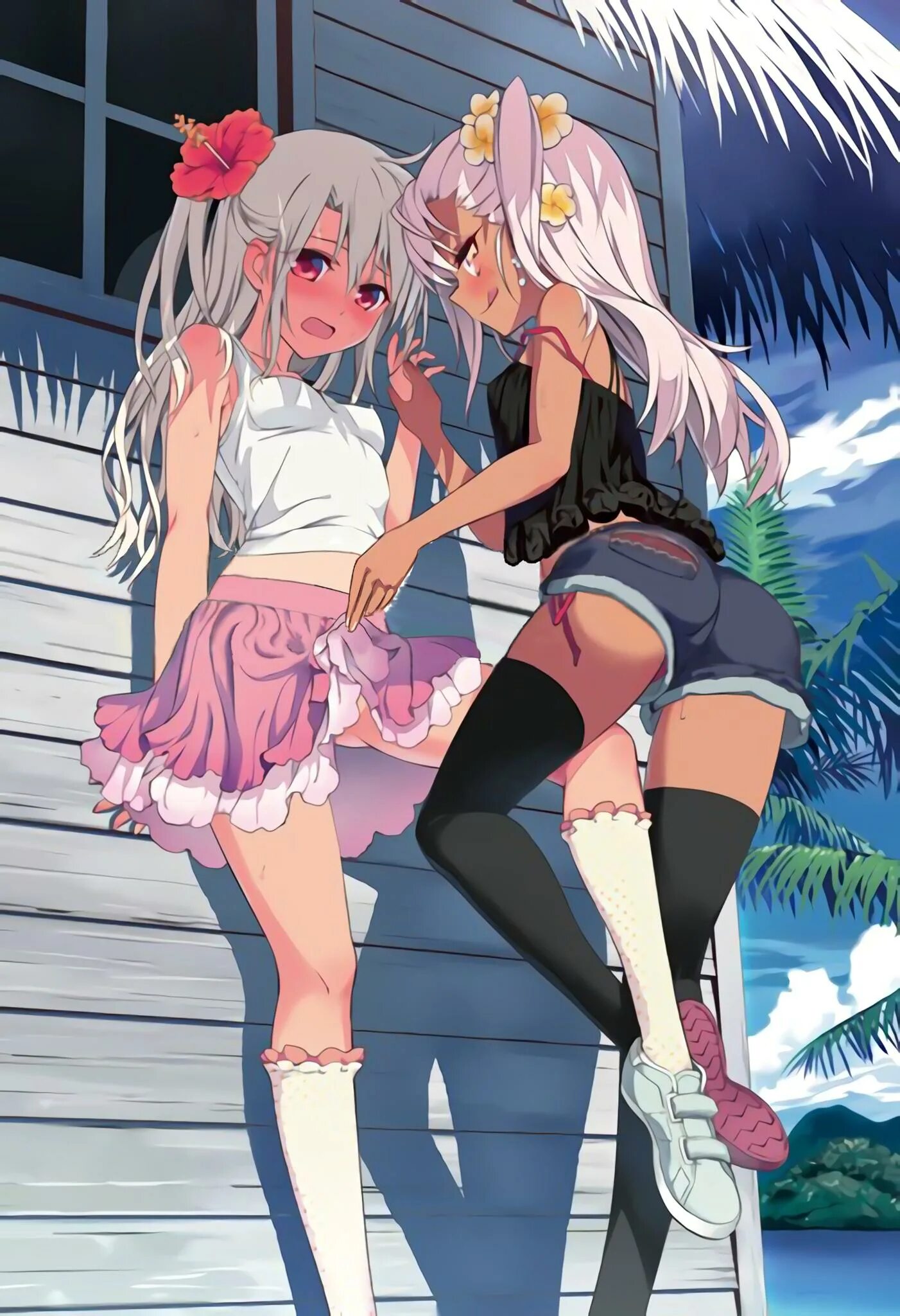 Судьба волшебница Иллия Юри. Fate kaleid Liner Prisma Illya. Loliporno