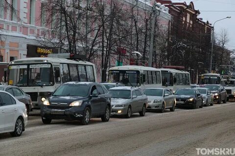 Пробки томск