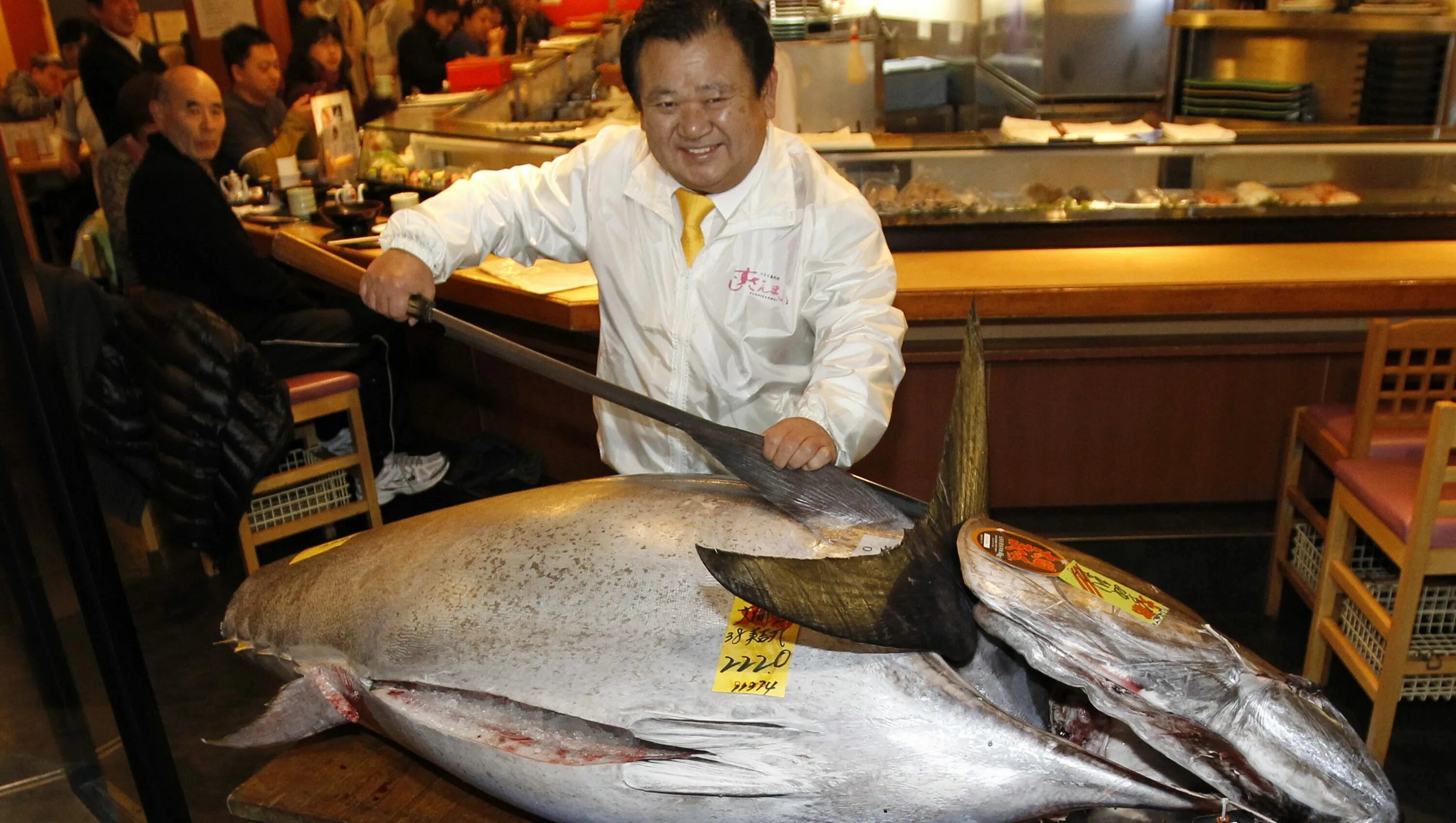 Тунец Bluefin. Тунец 600 кг.