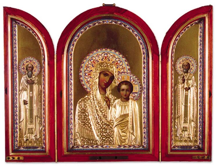 Триптих николай чудотворец можайский. Триптихи святых. Триптихи святых. Три иконы богородица спаситель николай чудотворец. Складень триптих иисус, богородица, николай чудотворец.