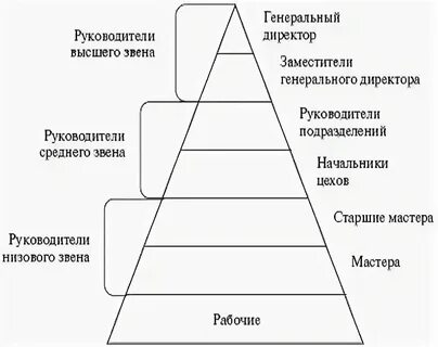 Состав высшего звена