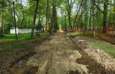 Работа в парке белинском
