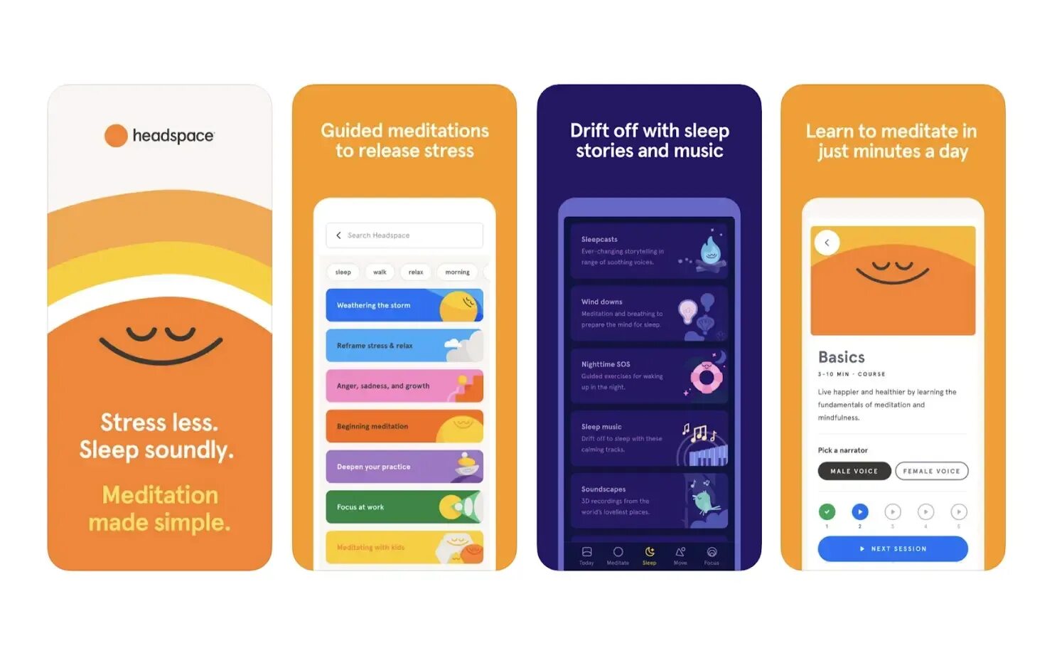 Приложение meditation. Headspace приложение. headspace медитация. 1. headspace. хедспейс иконка.