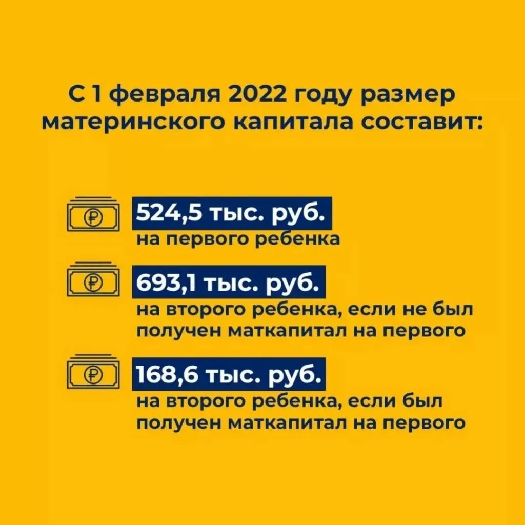 Сумма материнского капитала с 1 февраля. Размер материнского капитала в 2022. Мат капитал в 2022 году размер. Маткапитал 2022 размер. Индексация материнского капитала в 2022 году.