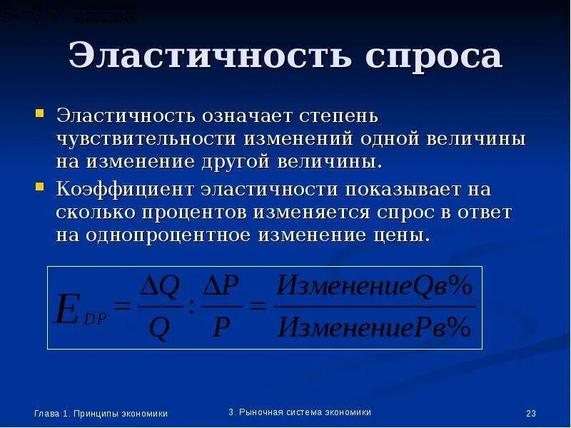 Эластичной значение. Эластичность спроса по модулю равна единице. Эластичность изменения спроса. Эластичность спроса при равновесии равна |0,5|. Эластичность спроса.