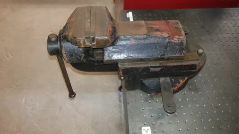 Тиски установка