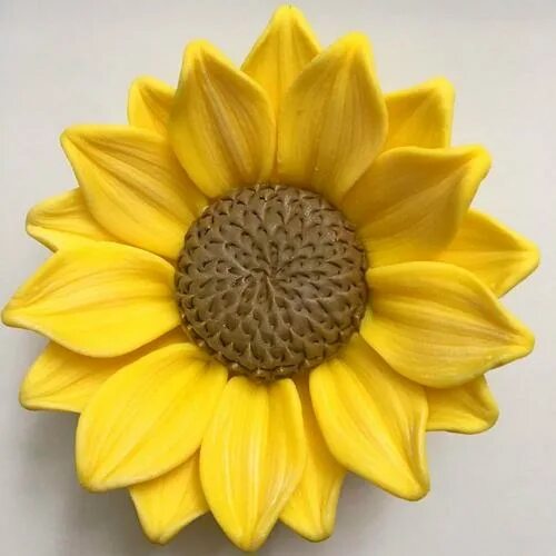 пластиковая форма "подсолнух".