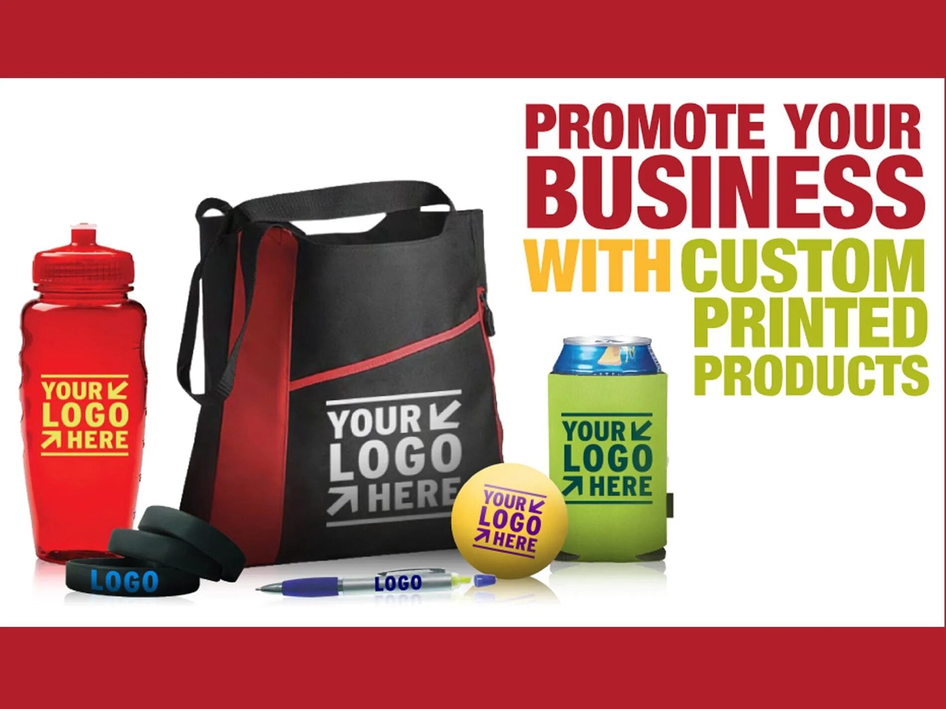 Product promotion. Promotional products. Promotional items. Promo products.