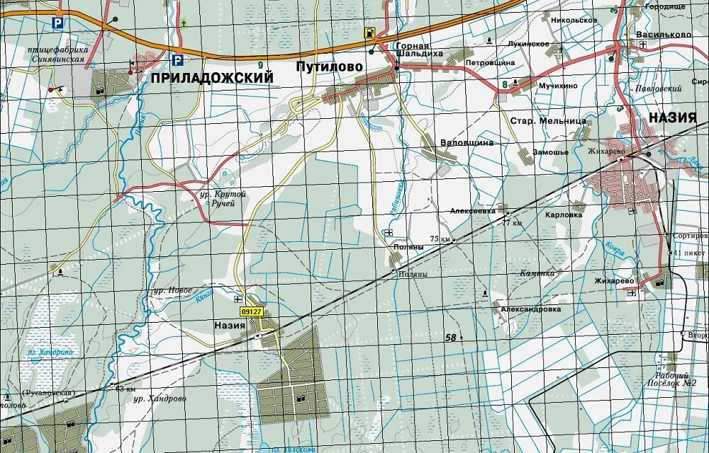 Карта кировского района ленинградской. Карта Назия Кировский район Ленинградской области. Карта Жихарево Кировского района Ленинградской области. Кировский район Ленинградской области на карте. Карта Кировского района лен обл.