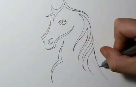 Рисуем ручкой поэтапно