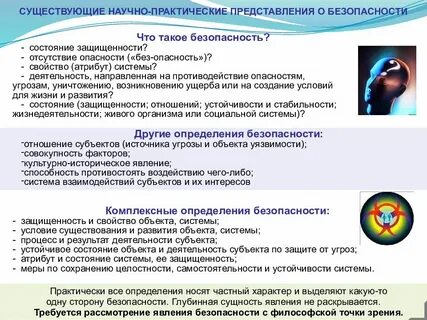 Безопасность это состояние объекта защиты