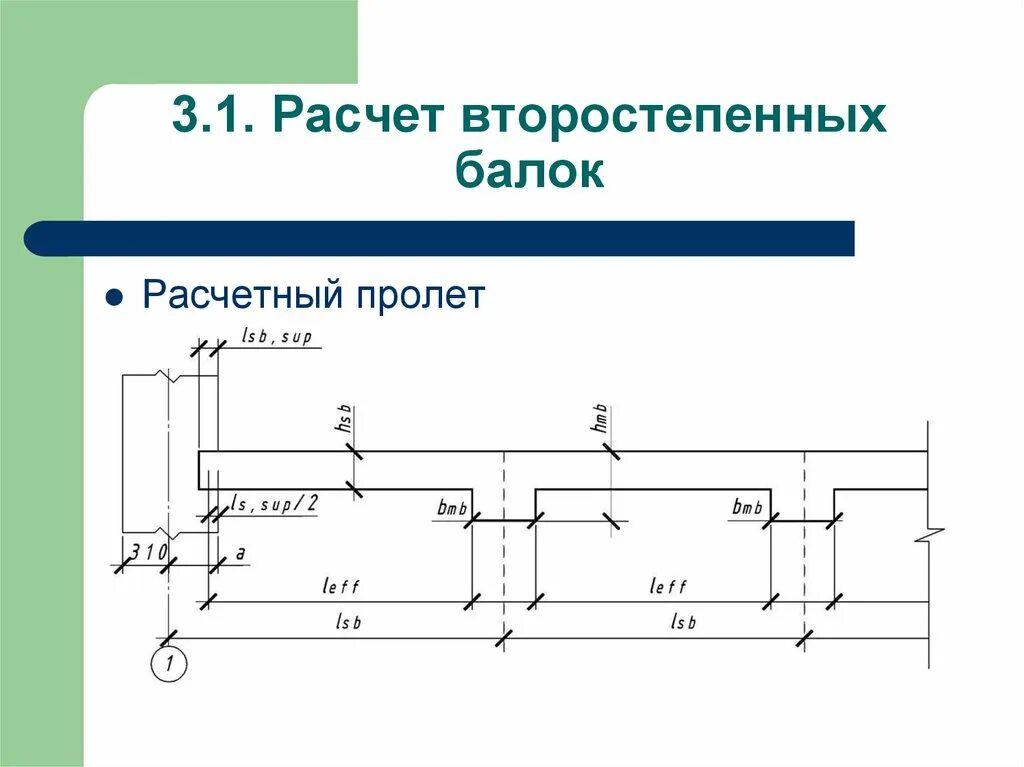 Расчетный пролет. Расчетная схема второстепенной балки монолитного перекрытия. Расчетная схема второстепенной балки ребристого перекрытия. Расчетнаясхемавторостипеннойбалалки. Пролет балок.