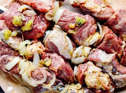 Шашлык из шейки свинины маринад самый вкусный