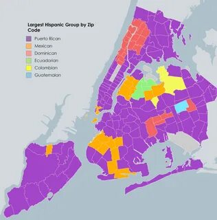 New York City Zip Code Map.