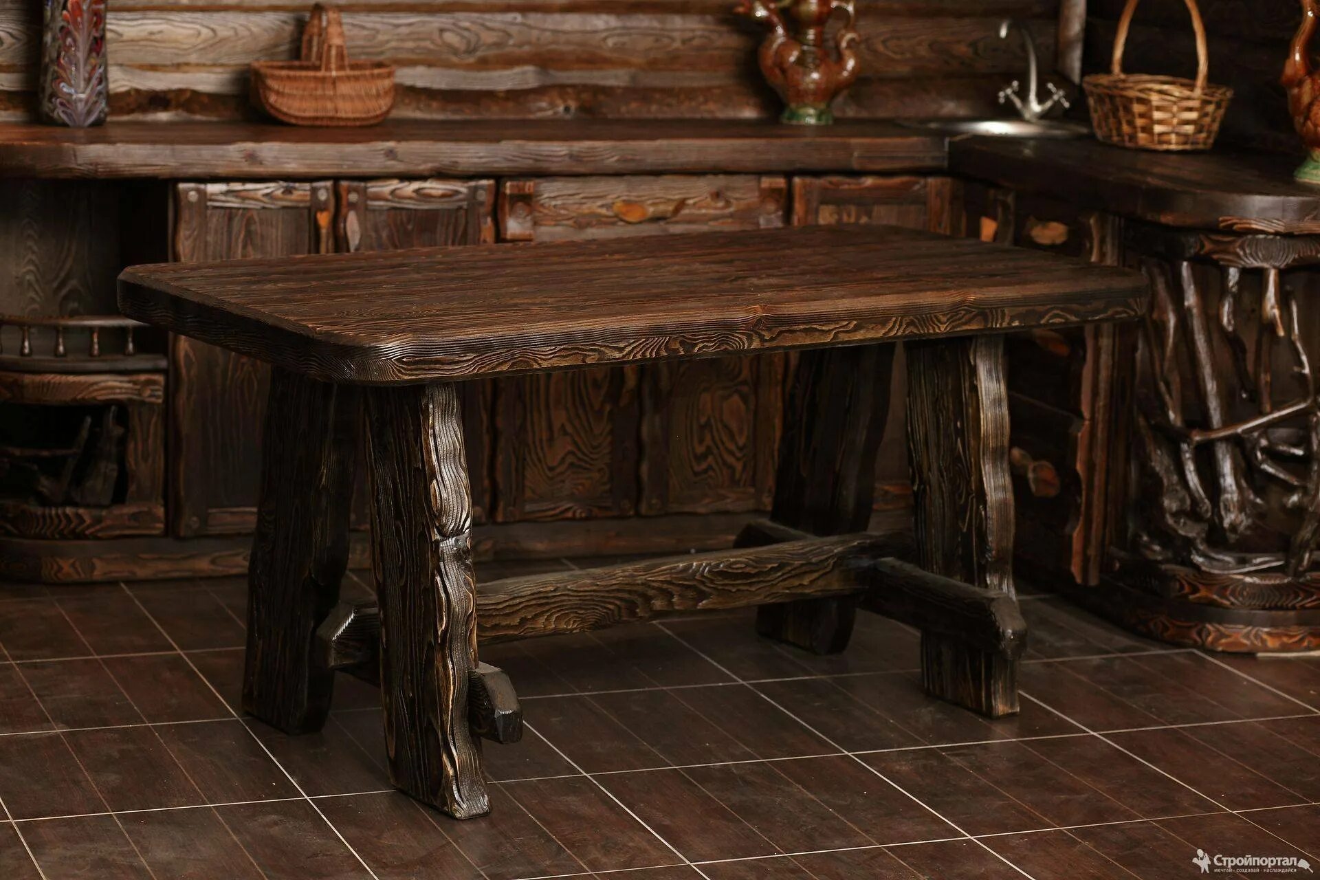 Мебель под старину. Стол под старину. Стол под старину из дерева. Состаренный стол из дерева.