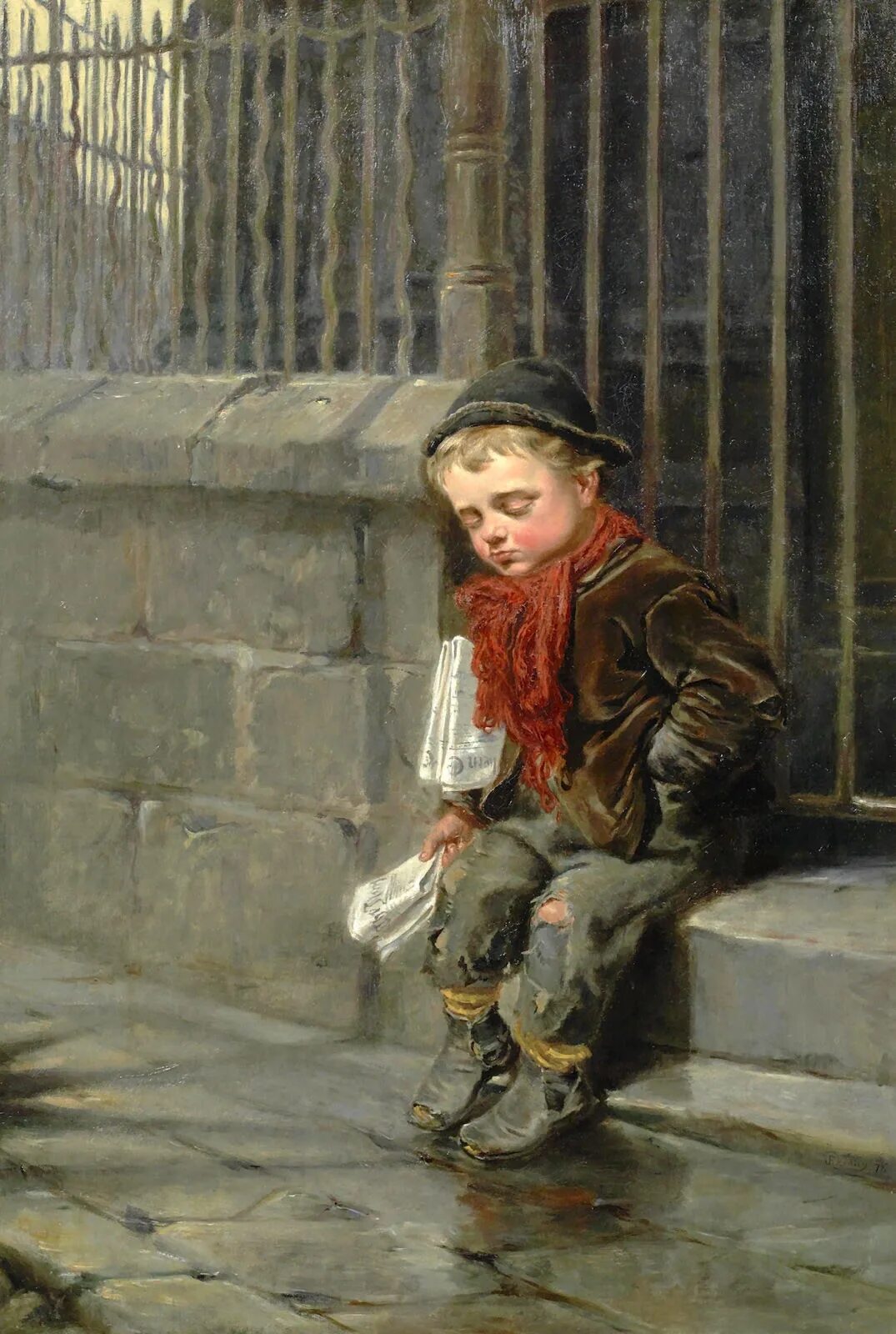 Маленький богатый маленький бедный. Ральф Хедли Ralph Hedley (1848–1913). Ralph Hedley (1851-1913). Ralph Hedley картины. Ральф Хедлей художник.