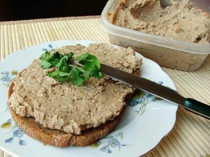 Домашний паштет из печени курицы рецепт