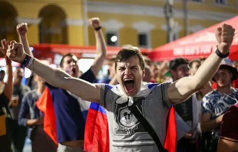 Заядлые болельщики
