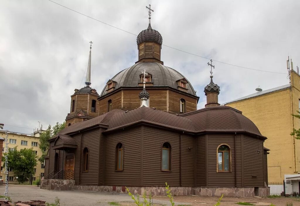 Республика Башкортостан Уфа Церковь Симеона Верхотурского Апсида Фотография