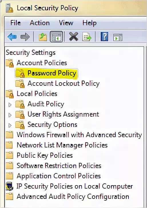 Password policy. Local Security Policy. User rights Assignment Security Policy settings. Power-0n password Security. Default Security password VSD Siemens.