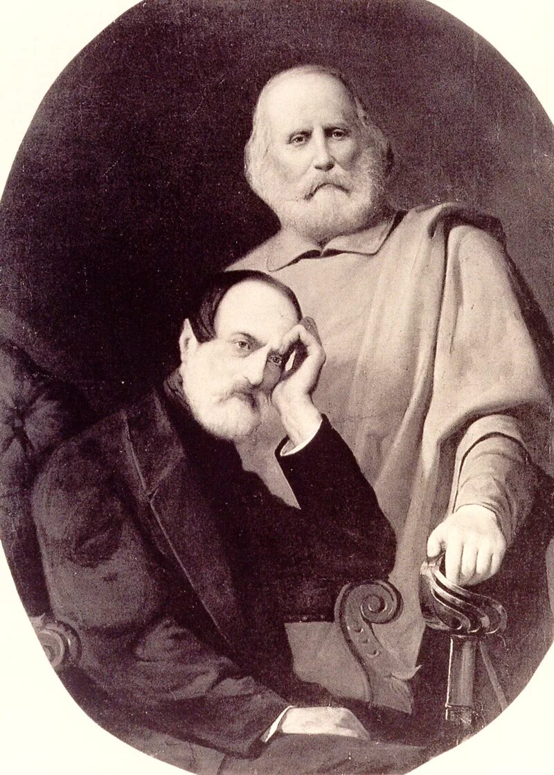 джузеппе мадзини джузеппе гарибальди