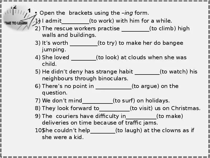 Open the brackets use present perfect continuous. Open the Brackets using. Задание по английскому open the Brackets. Open the Brackets using the –ing form. I admit__________(to work) with him for a while.. Present simple open the Brackets.