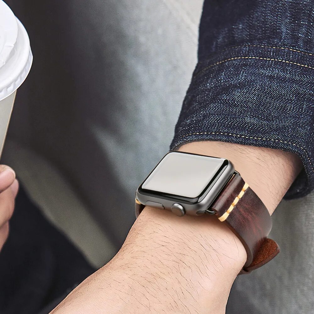 Apple watch 44 мм ремешки. Кожаный ремешок Apple watch 42 оригинал. Apple watch Ultra кожаный ремешок. Широкий ремешок для Apple watch 44 mm. Ремешок для Apple watch 42/44 мм вишня.