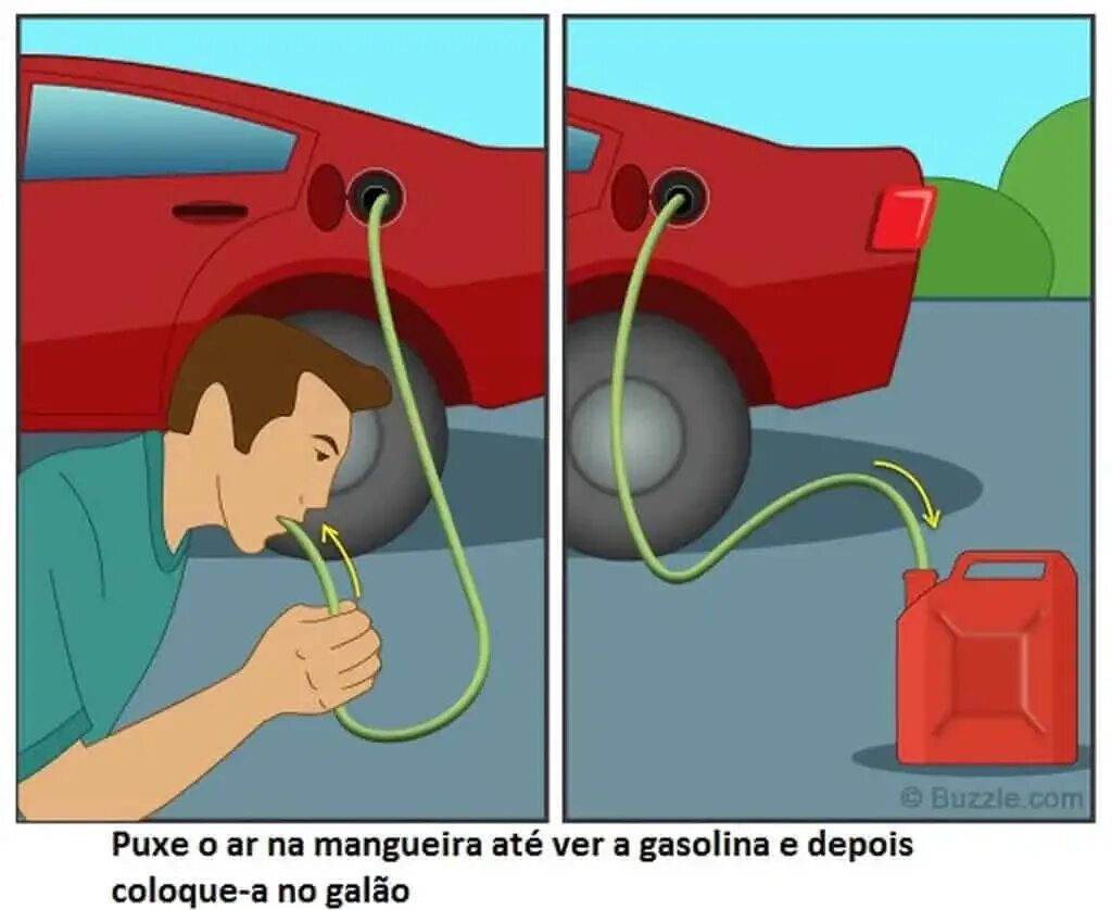 Машина набирает воду без остановки. Бензин через шланг. Слить бензин через шланг.