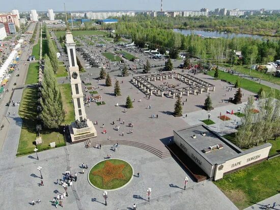 Парк победы казань фото