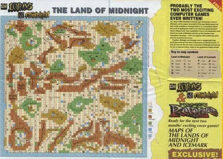 Lands map