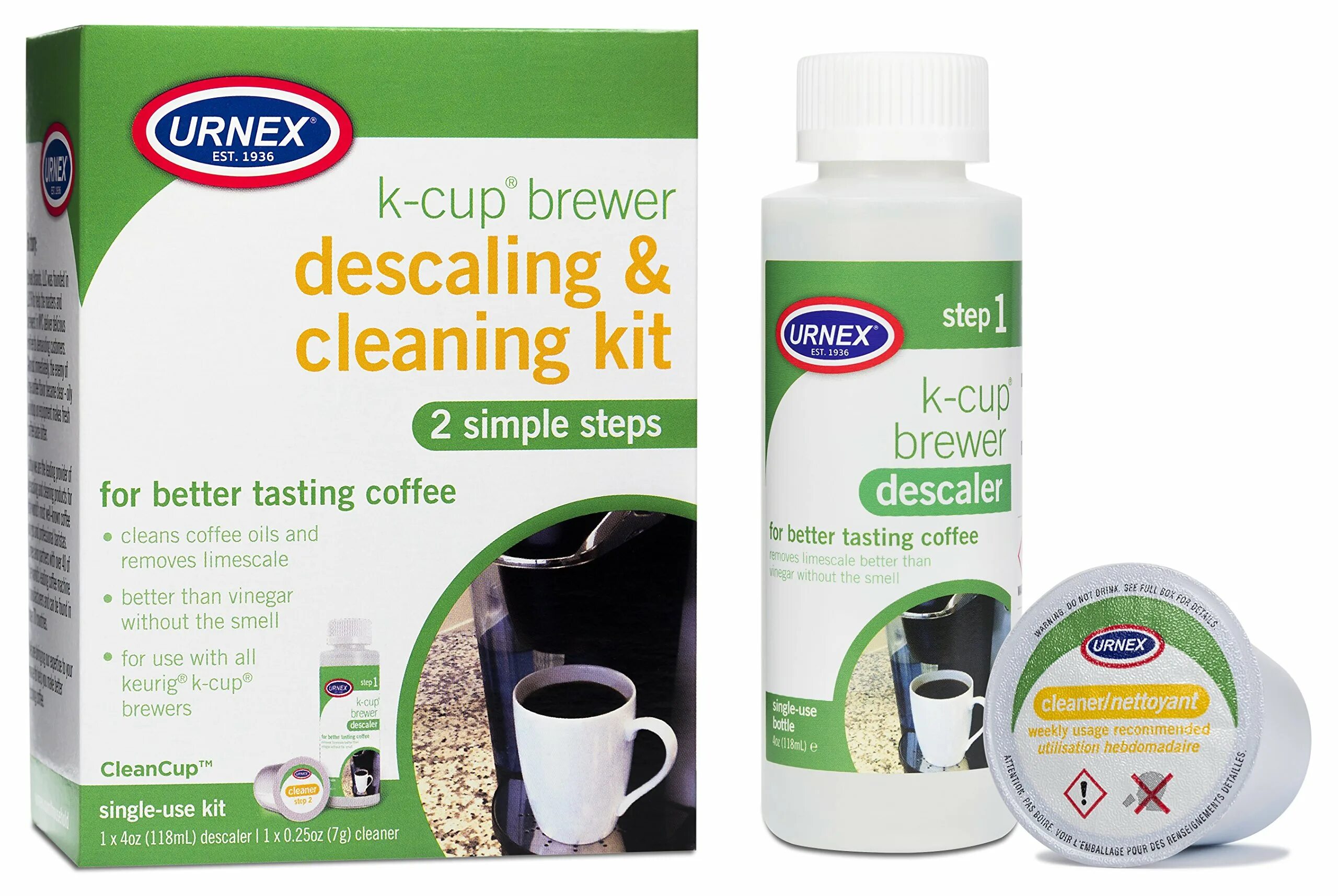 Coffee Descaled Kit. Coffee Cleaner 100 Tablets. Walter-Cleaning Systems. Clean cup