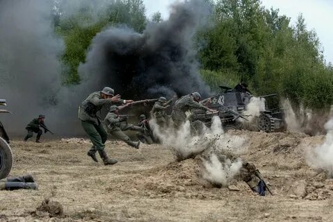 Съемки боев
