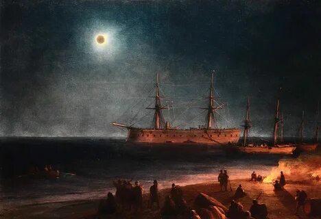 Мельница лунной ночью 1876