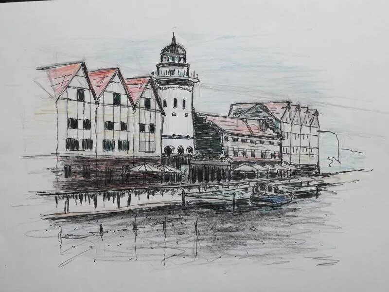 Рисунки калининграда графика. Рисунки калининграда графика. Калининград рисунок. Рисунки калининграда графика. Детские рисунки калининграда.