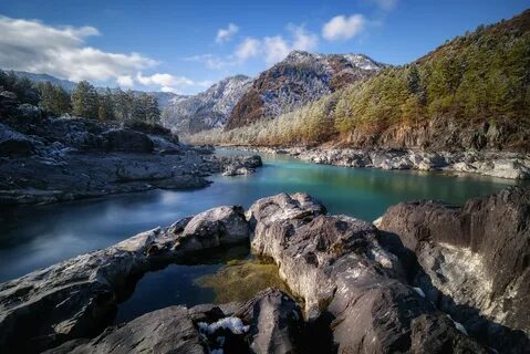 Реки алтайских гор