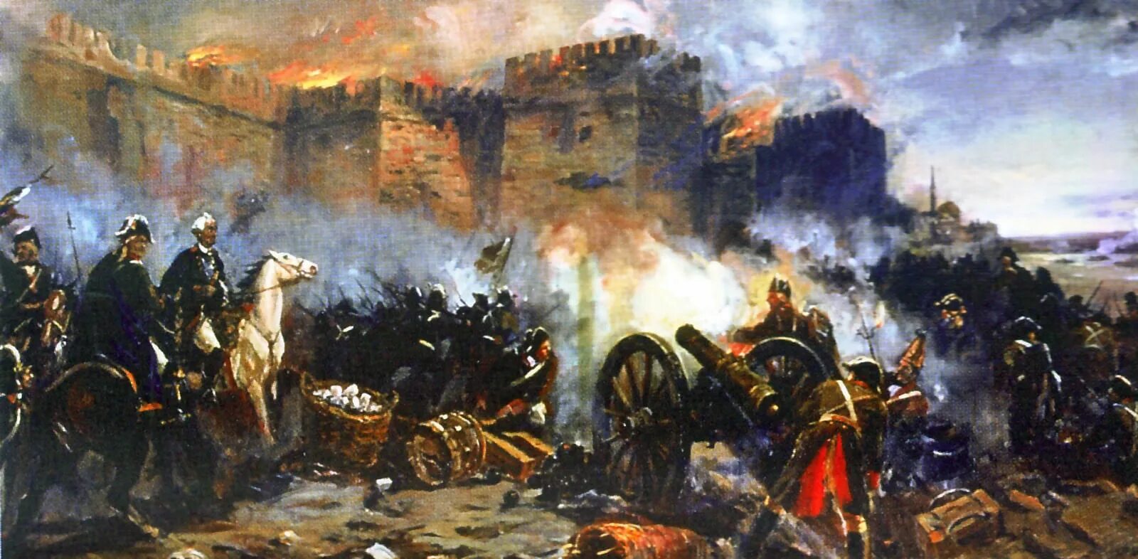 Штурм Измаила 1790 Суворов. После взятия 9 августа крепости