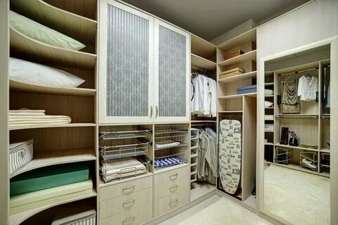 Примеры гардеробных