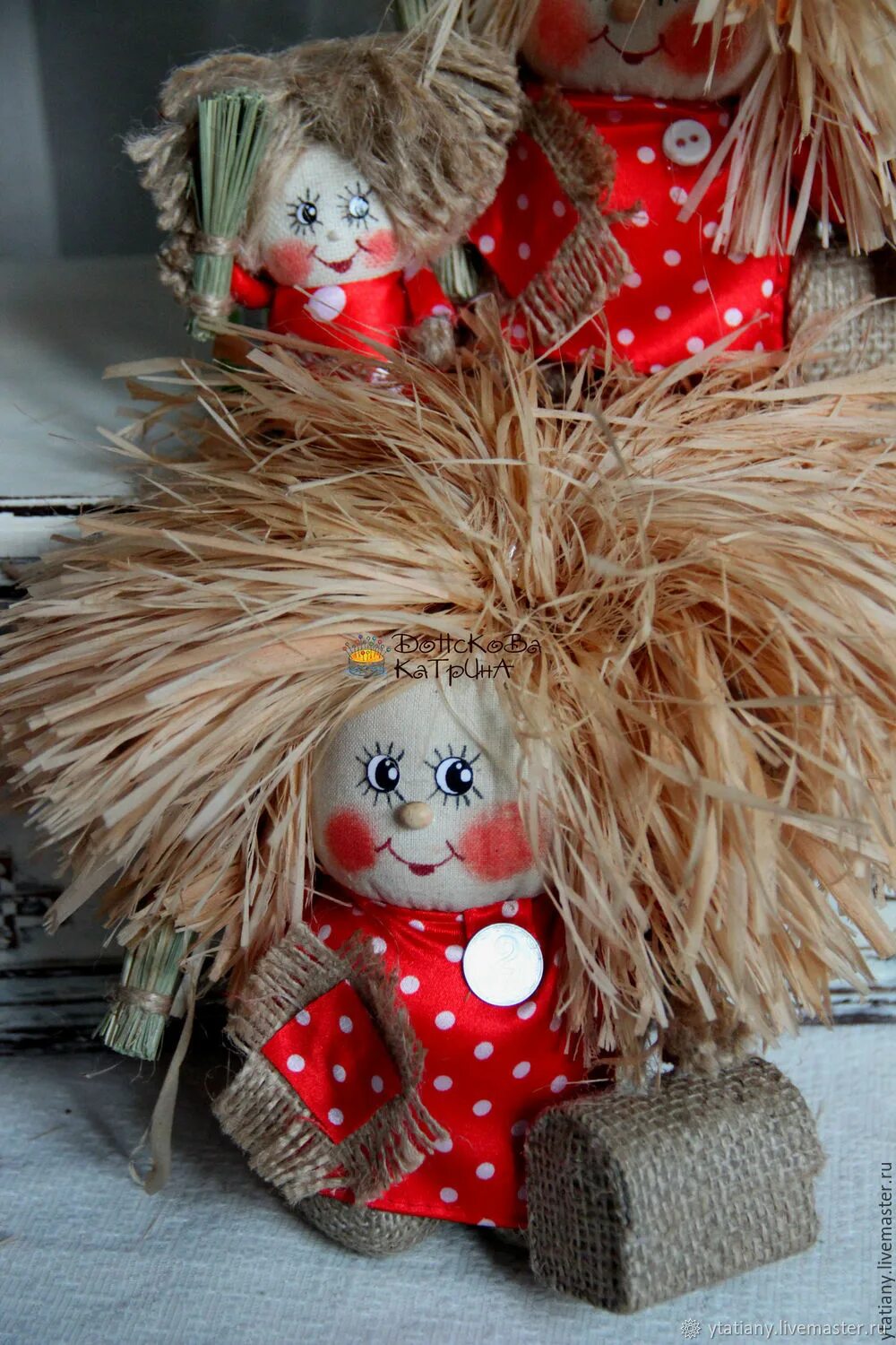 парик домовёнок кузя. плетеные игрушки из бересты. кисть мочальная липа. домовенок кузя. волосы домового.