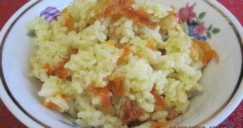 Рис без морковки
