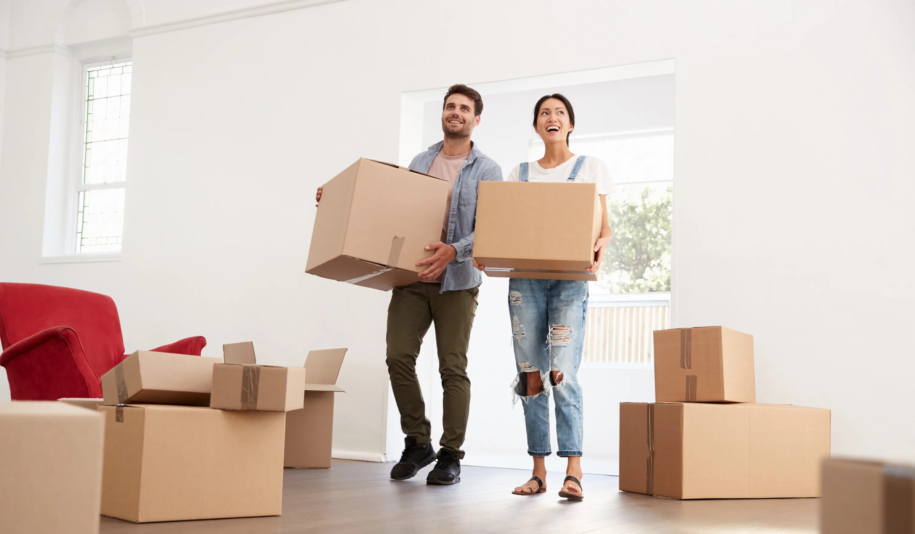 You have a new flat