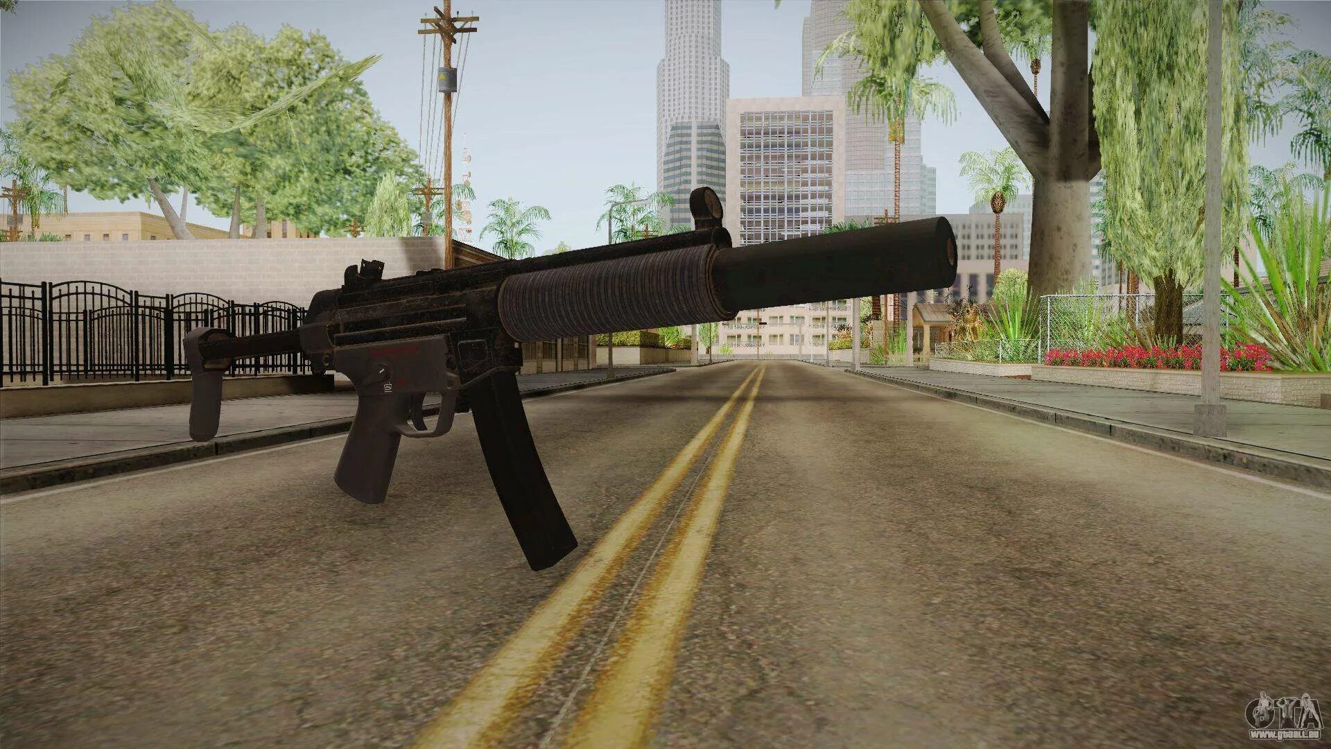 Как купить оружие в гта. ГТА Сан андреас мп5. GTA San Andreas mp5. M4 Cod 4 GTA sa. M4 Silenced GTA sa.