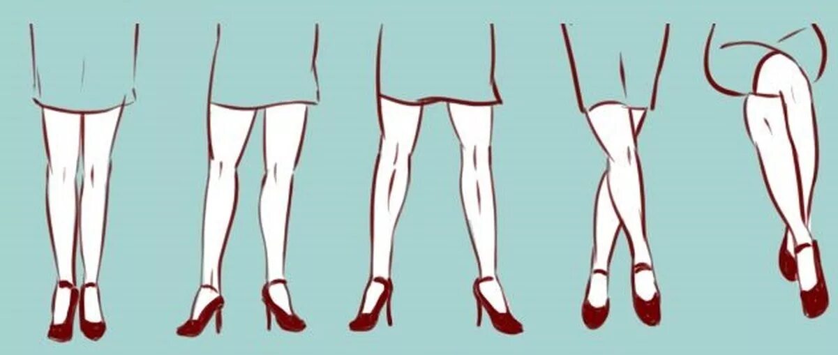 О чем говорят ноги женщины. Позы ног. Позы ног для рисования. Позы ног женщины. Различные положение ног.