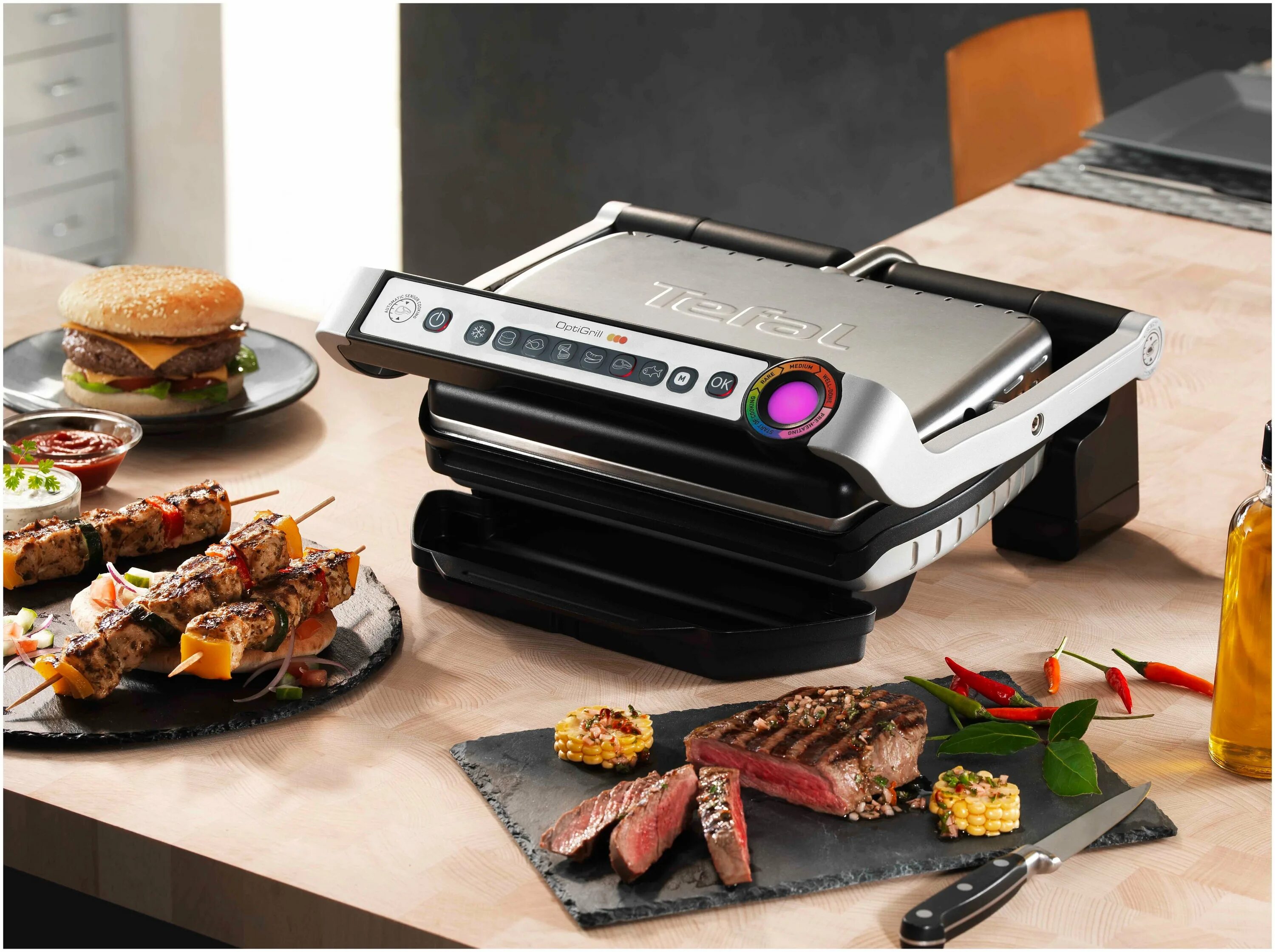 Tefal optigrill отзывы. Гриль tefal gc712d34. tefal optigrill+ gc712d34. электрогриль тефаль 712d34. электрогриль tefal optigrill gc712d34.