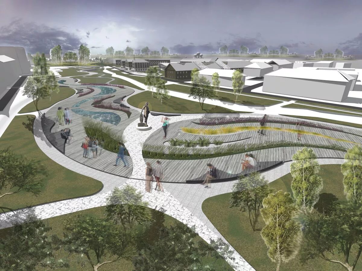 Парк 30 лет октября великий новгород. Набережная александра невского великий новгород проект. Борисовский мост. Кб стрелка великий новгород. Благоустройства великого новгорода.