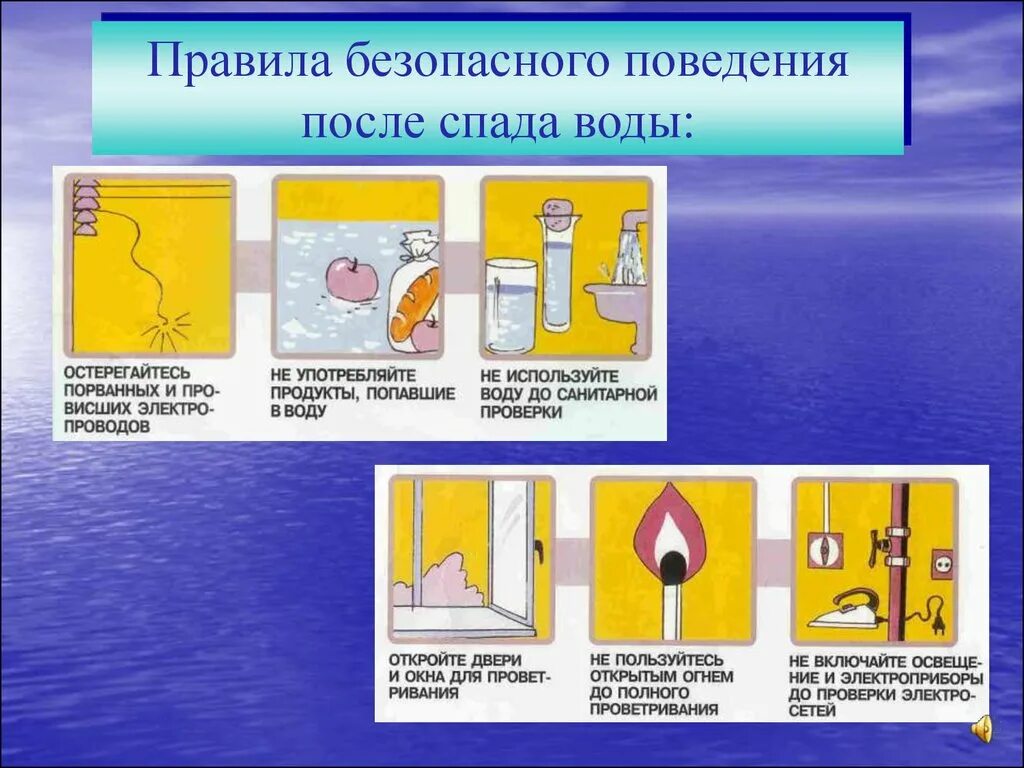 После спада воды следует. Действия после наводнения. Действия после спада воды при наводнении. Правила поведения после спада воды. Памятка после наводнения.