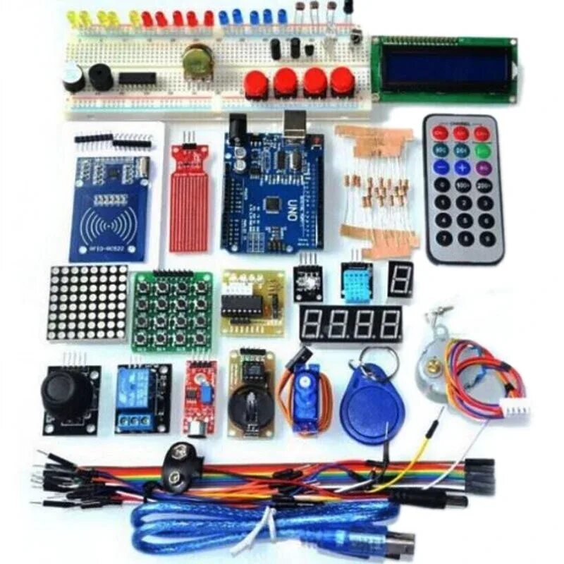 Набор starter kit. Rfid starter kit for arduino uno r3. 1. Стартовый комплект ардуино. Ардуино uno r3.