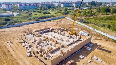 Строительство нового бассейна