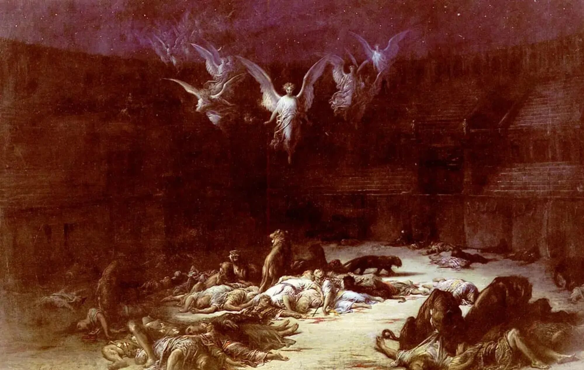 Гюстав Доре христианские мученики. Gustave Dore 1832-1883. Гюстав Доре художник. Гюстав Доре Иисус Вознесение.