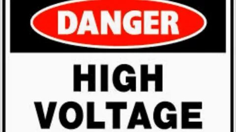 Danger high voltage six