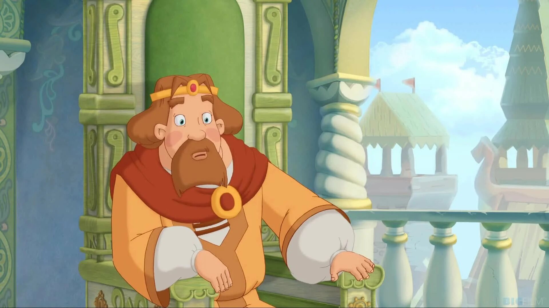 Князь киевский из трех богатырей. Князь киевский три богатыря. 3 богатыря князь киевский. Царь из мультика три богатыря. Князь киевский три богат.
